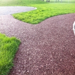 Bonded Rubber Mulch Surface in Pisgah 12