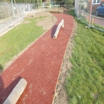 Rubberised Playground Bark Installer in Bridgend 9