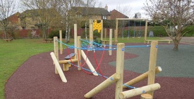 Rubber Playground Mulch in Ballymena
