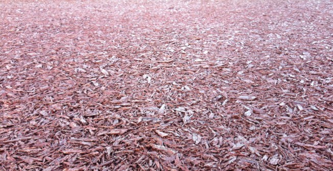 Shredded Rubber Play Bark in Groomsport