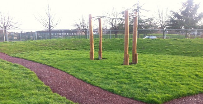 Bonded Mulch Paths in Newtown