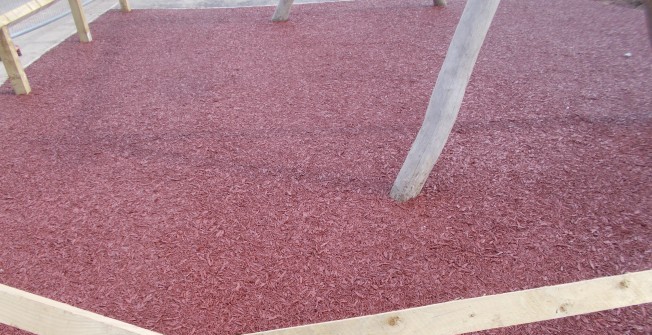 Rubberised Shred Flooring in Ashley Heath