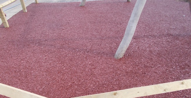 Rubberised Shred Flooring in Allanton