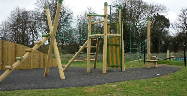 Community Playground Flooring in Newtown