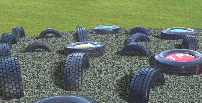 Playground Safety Surface in Bridge End